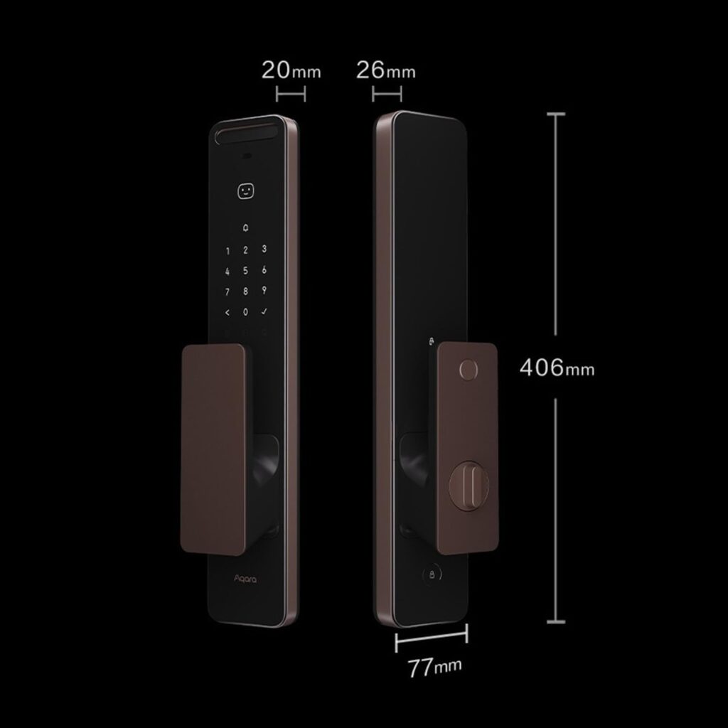 Aqara Smart Door Lock D200i Advanced 3D Face Recognition for Enhanced Security
