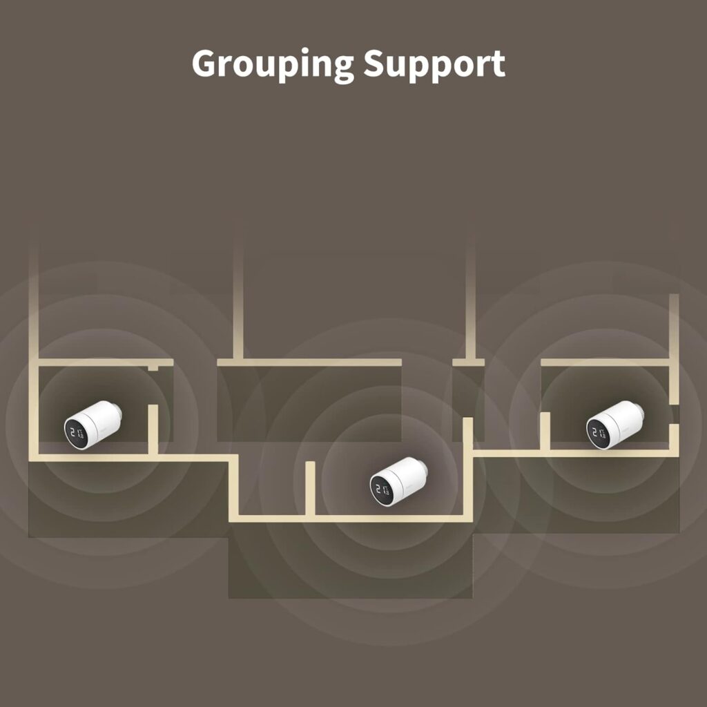 Aqara Smart Radiator Thermostat E1 Kit grouping support