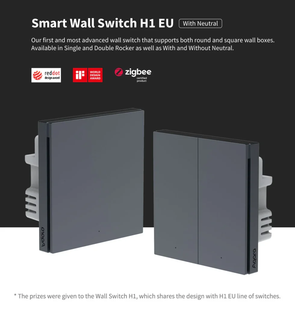 Aqara Smart Wall Switch H1 Global version