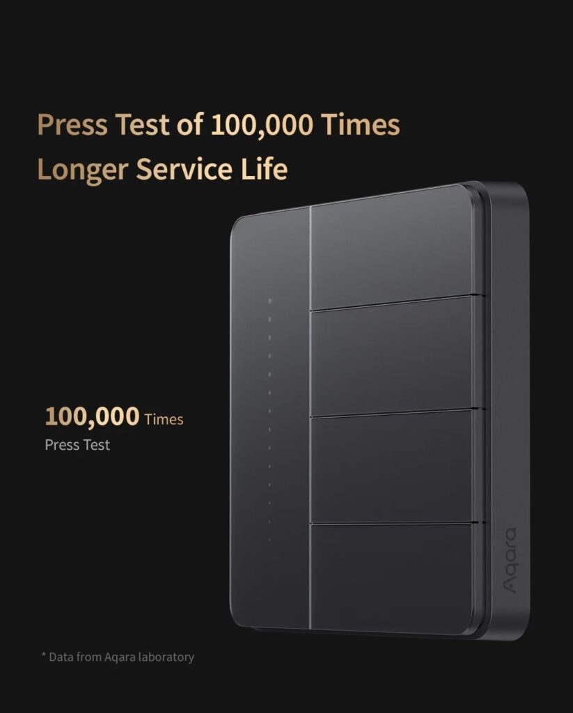 The Aqara Smart Wall Switch Z1 Pro SEA Global Version (Single Rocker, Black) offers seamless smart home control, blending elegance and innovation. This stylish black single rocker switch enables remote control of connected devices via the Aqara Home App, voice assistants like Google Assistant and Amazon Alexa, and manual operation. Engineered for reliability, it supports Zigbee 3.0, ensuring robust connectivity and low energy consumption, enhancing the stability of your smart home ecosystem. The switch also features overload protection, safeguarding your electrical network and devices. With a sleek and minimalist design, it integrates beautifully with modern interiors. Installation is easy with standard wiring, making it ideal for enhancing lighting control in homes and offices. Upgrade your smart home with the Aqara Z1 Pro for a connected, secure, and convenient lighting solution tailored for ultimate user experience in UAE smart home setups.