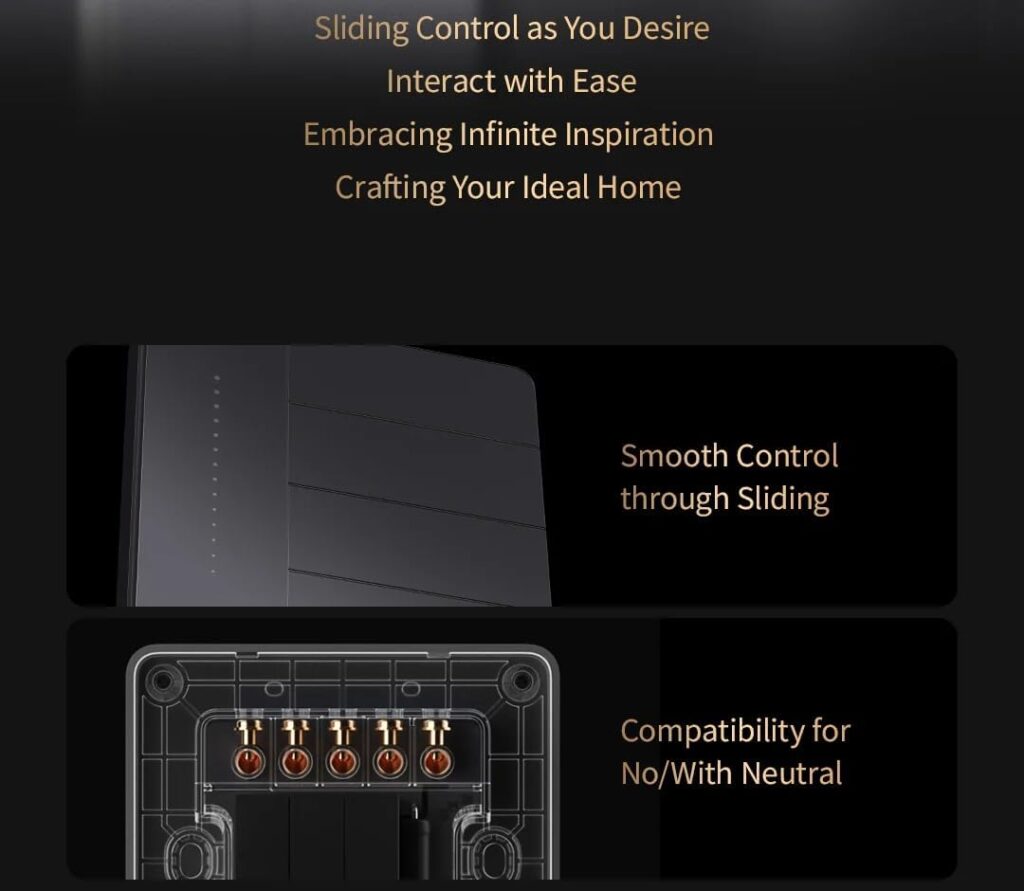 The Aqara Smart Wall Switch Z1 Pro SEA Global Version (Single Rocker, Black) offers seamless smart home control, blending elegance and innovation. This stylish black single rocker switch enables remote control of connected devices via the Aqara Home App, voice assistants like Google Assistant and Amazon Alexa, and manual operation. Engineered for reliability, it supports Zigbee 3.0, ensuring robust connectivity and low energy consumption, enhancing the stability of your smart home ecosystem. The switch also features overload protection, safeguarding your electrical network and devices. With a sleek and minimalist design, it integrates beautifully with modern interiors. Installation is easy with standard wiring, making it ideal for enhancing lighting control in homes and offices. Upgrade your smart home with the Aqara Z1 Pro for a connected, secure, and convenient lighting solution tailored for ultimate user experience in UAE smart home setups.